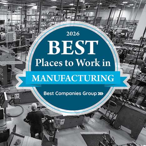 T&S Brass Named One of the Best Places to Work in Manufacturing for 2026