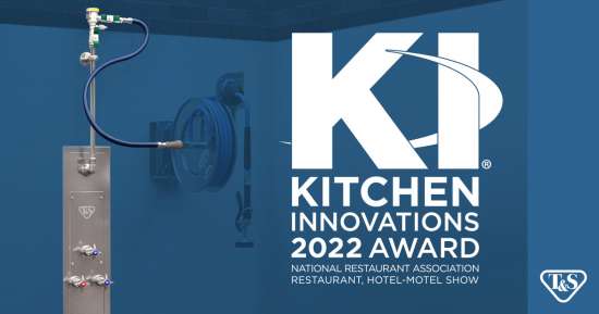 EasyInstall Hose Reel Cabinet from T&S wins National Restaurant Association Kitchen Innovations Award