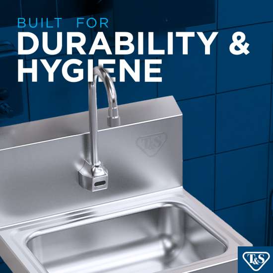 Cleanliness and Design in Commercial Kitchens: How T&S Hand Wash Sinks Answer the Call