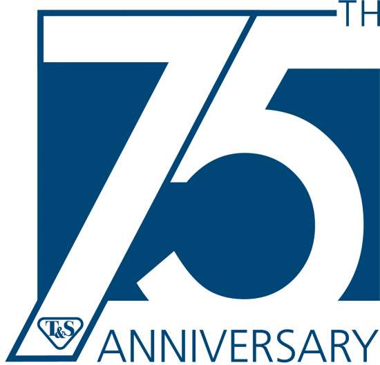 T&S Brass Marks 75th Anniversary