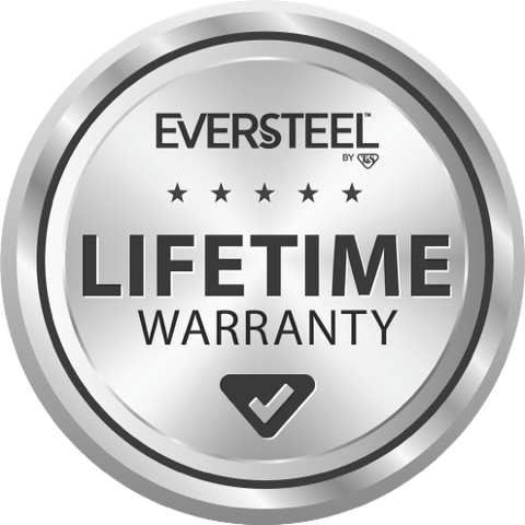 Eversteel Lifetime Warranty Logo