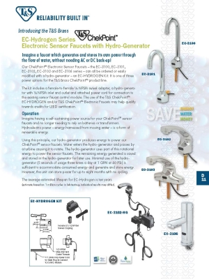 Spanish ChekPoint Hydro-Generator Flyer