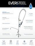 EverSteel Guía de Referencia Rápida de la Unidad de Prelavado