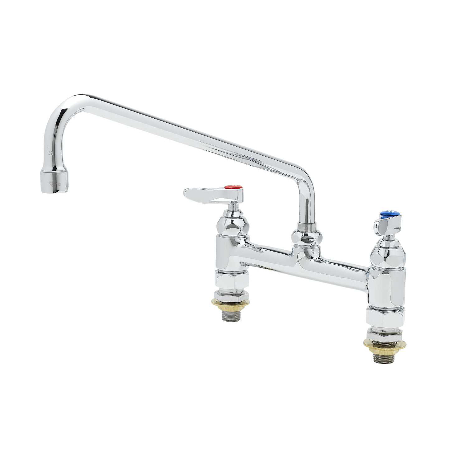 TS Brass B-0221 Deck Mount Fixing Faucet, Chrome by T＆S Brass