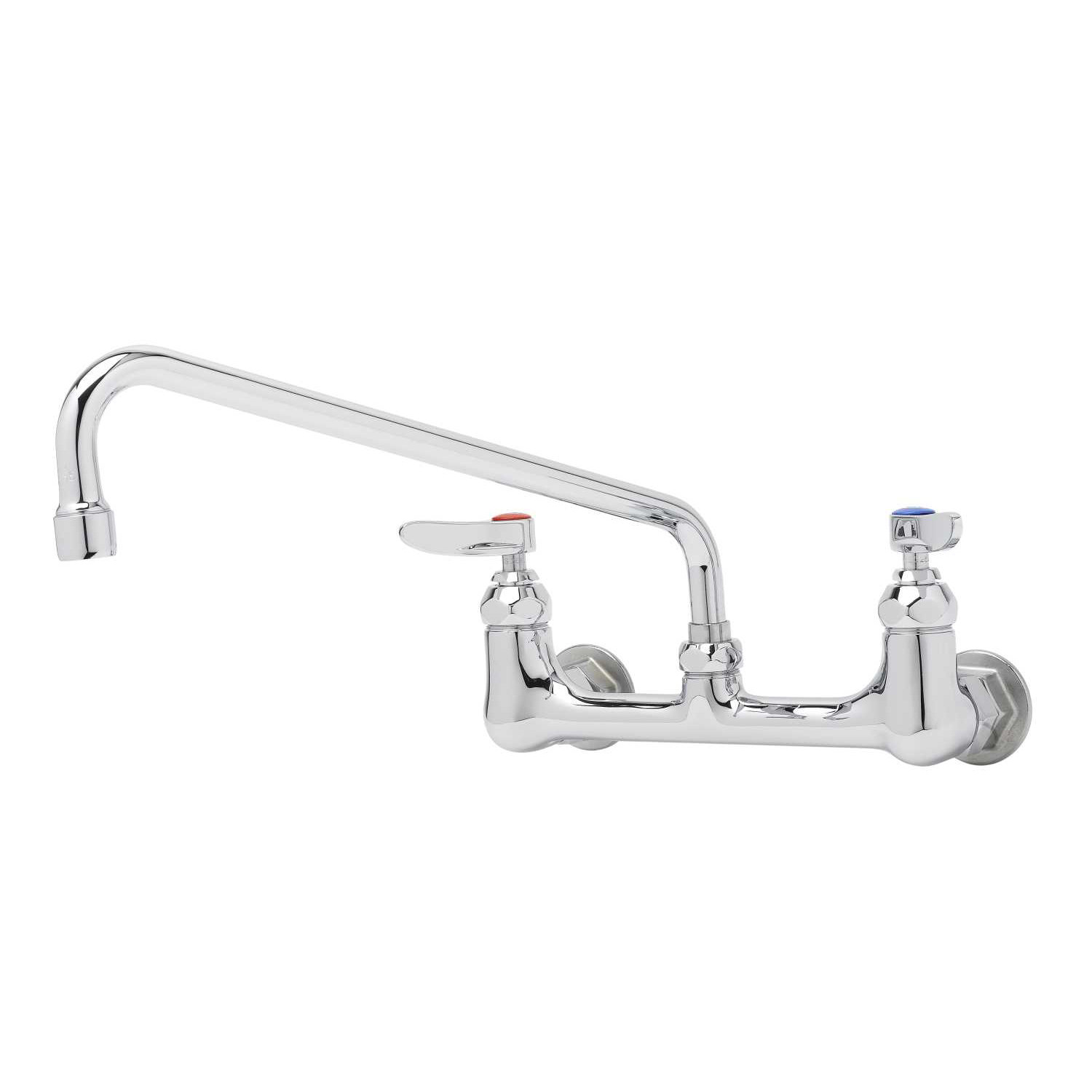 T&S Brass B-0231-CR Wall Mount Faucet with 12" Swing Nozzle 