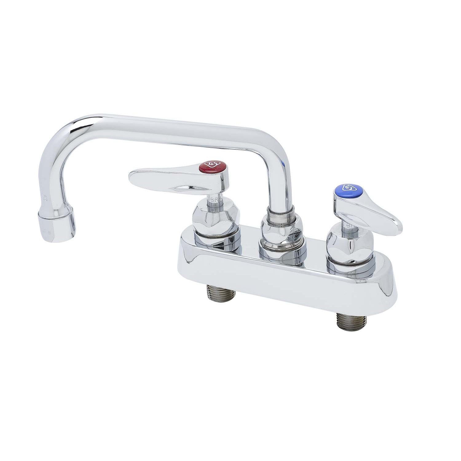 TS Brass B-1110-LN Workboard Faucet, Chrome by T＆S