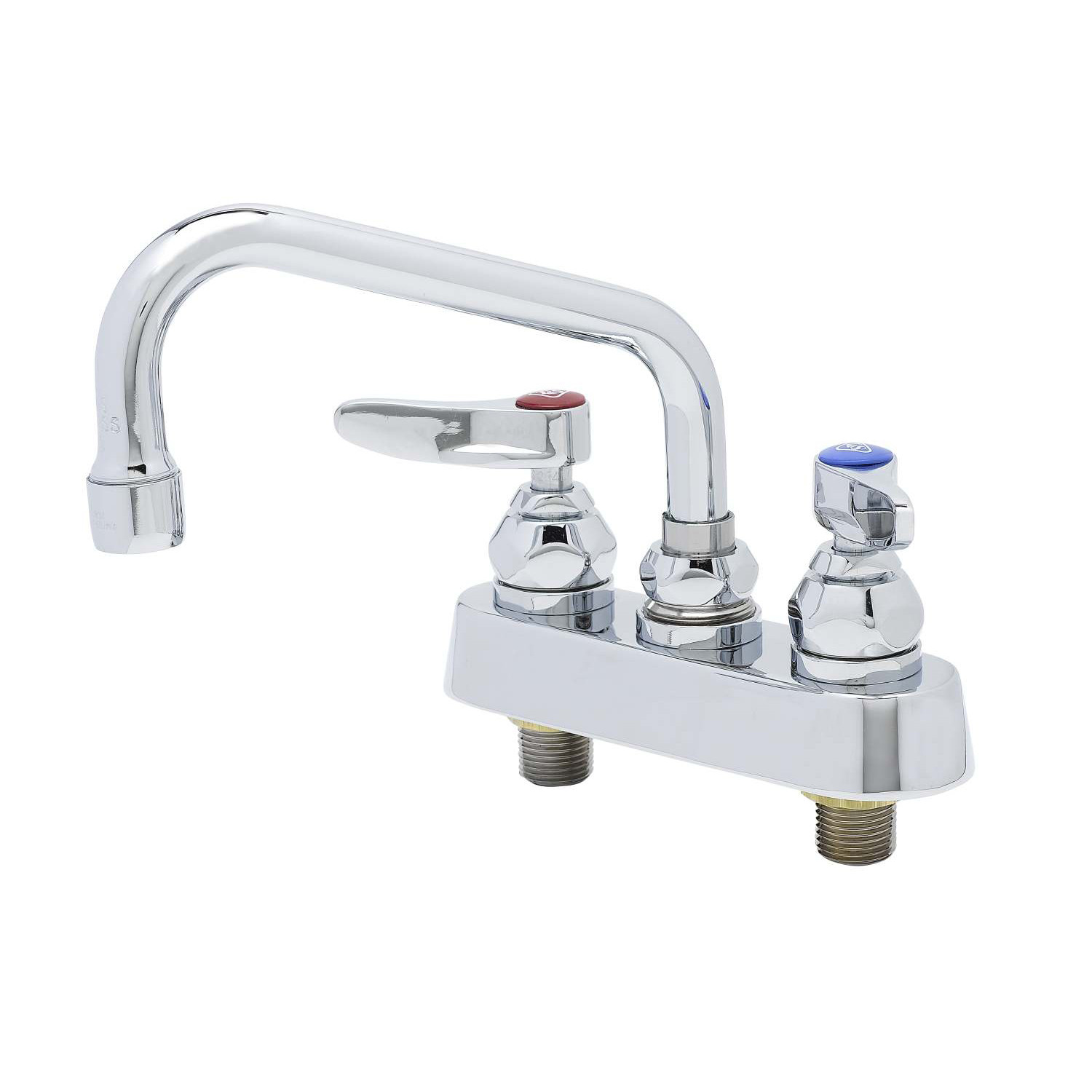 T and S Brass B-1110 Deck Mounted Workboard Faucet Chrome
