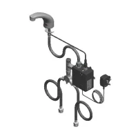 Equip Sensor Faucet, UK-Transformer, Flex Hoses, Mixing Valve, 0.5 GPM VR Outlet