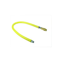 1-Inch Npt T&S Brass HG-4E-60SK Gas Hose with Quick Disconnect 60-Inch Long Installation Kit and Swivelink Fittings 
