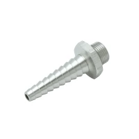 Stainless Steel Serrated Hose End w/ 1.2 GPM Flow Disc