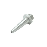 Stainless Steel Serrated Hose End w/ 1.5 GPM Flow Disc