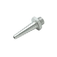 Stainless Steel Serrated Hose End w/ 2.2 GPM Flow Disc